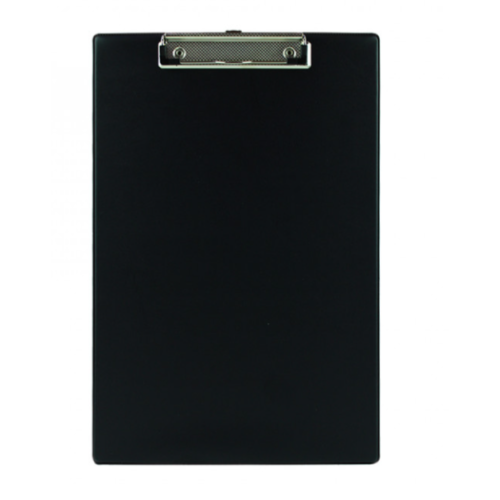 FIS PVC CLIP BOARD A4 BLACK (FSCB0402BK)    