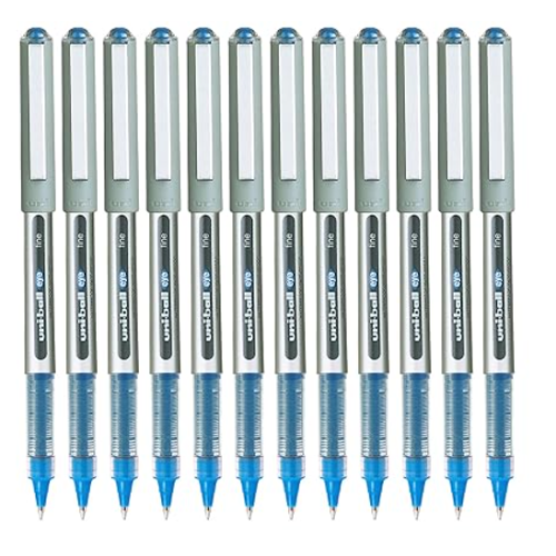 UNI BALL EYE FINE ROLLER PEN  BLUE (MIUB157 BE) 1X12        