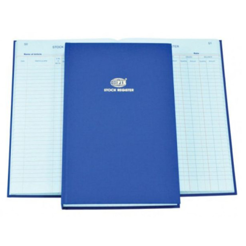 FIS STOCK REGISTER BOOK 3QR FS W BLUE COVER FSCLSTOCK3Q                  