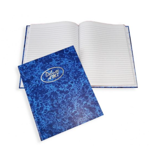 DELUXE RULED REGISTER BOOK 2QR A4 (163221)                        