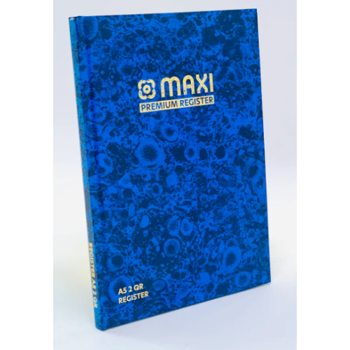 MAXI REGISTER BOOK 2QR A5 80PG(MX-A52QR)1X5    