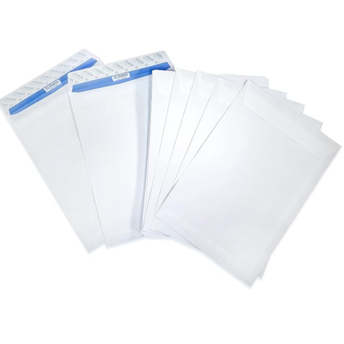MAXI WHITE ENVELOPE 100 GSM A5, 10X7(1X5PKT)     