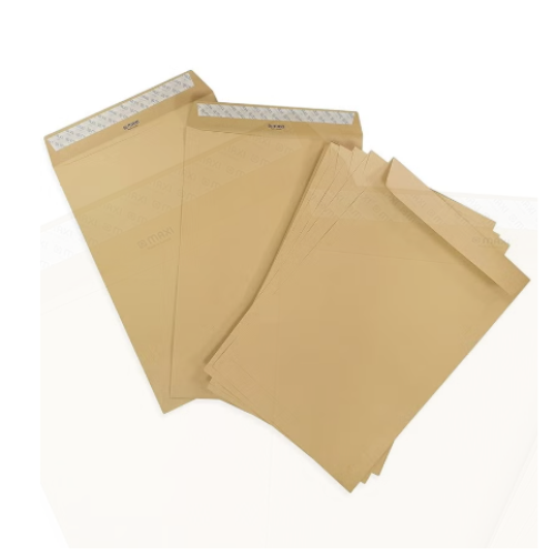 MAXI BROWN ENVELOPES 90GSM 12.75X9(MX-90BR12.75X9)1X250   