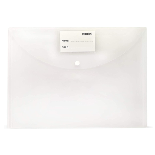 MAXI MY CLEAR BAG F/S 300MIC CLEAR (MX-300C)      